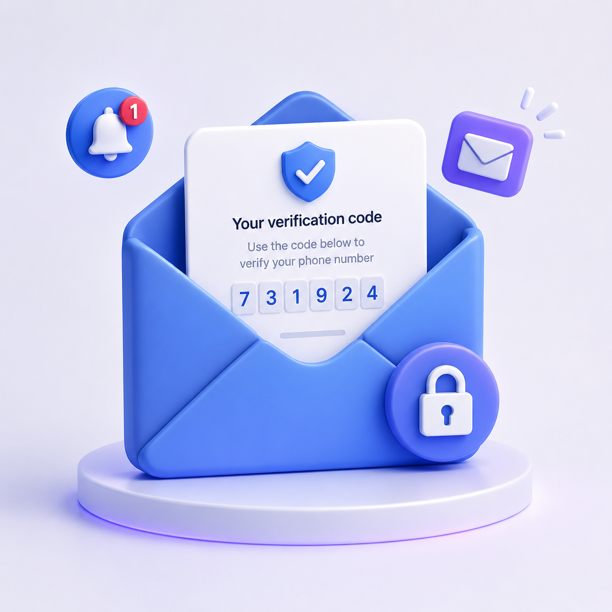 Image: Receive OTPs and SMS